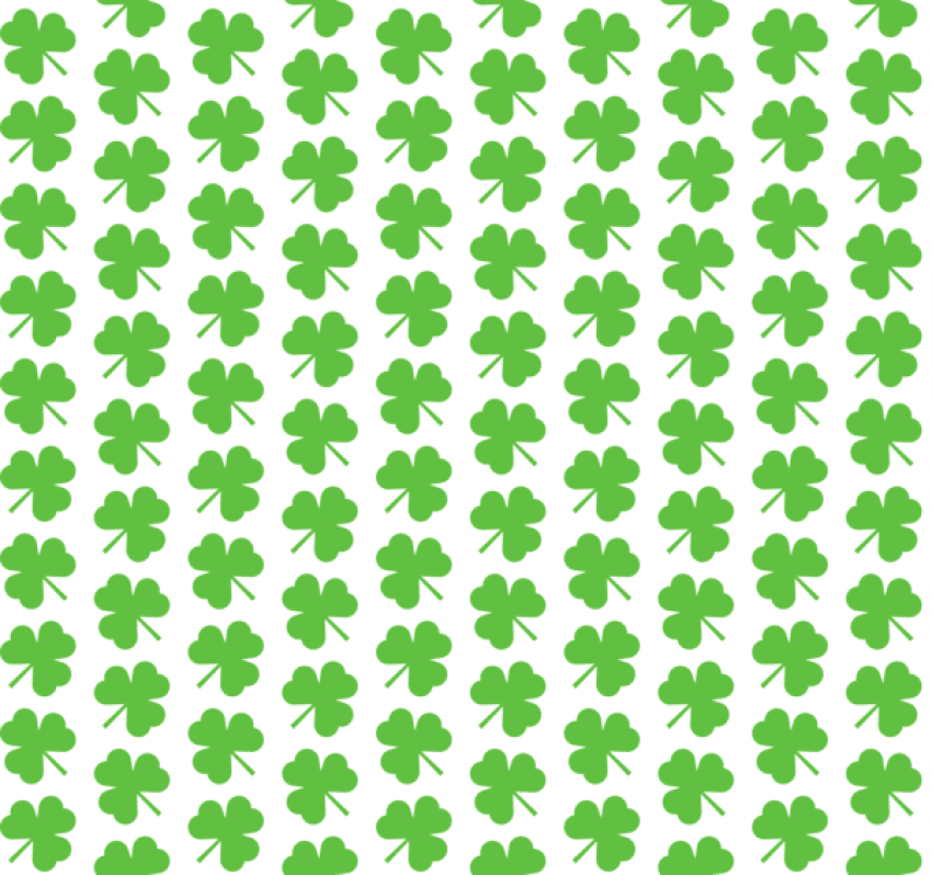 Free Png Download Large Transparent Shamrocks For Wallpaper - St Patricks Day Background Png (850x798), Png Download