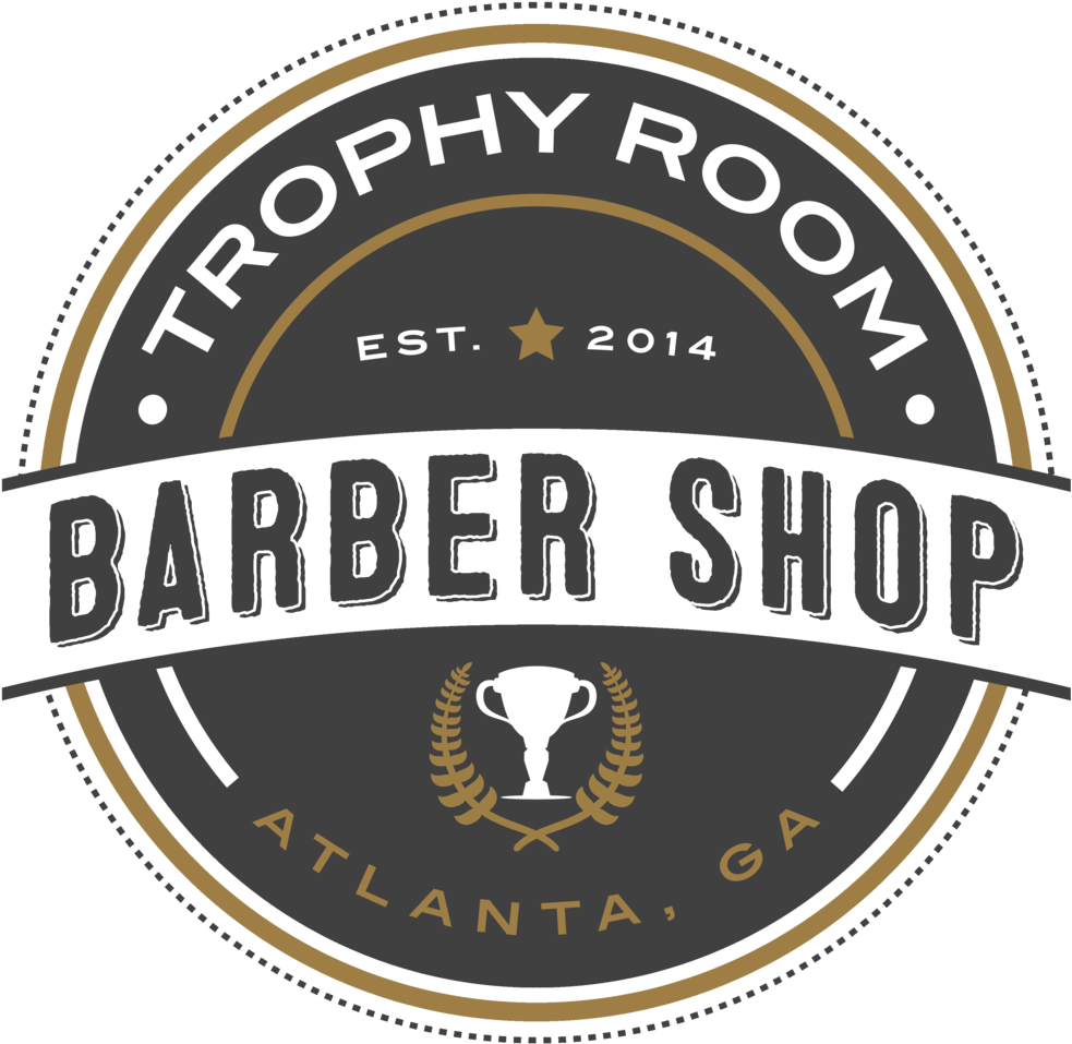 Barber Shop Logo Png (1000x974), Png Download