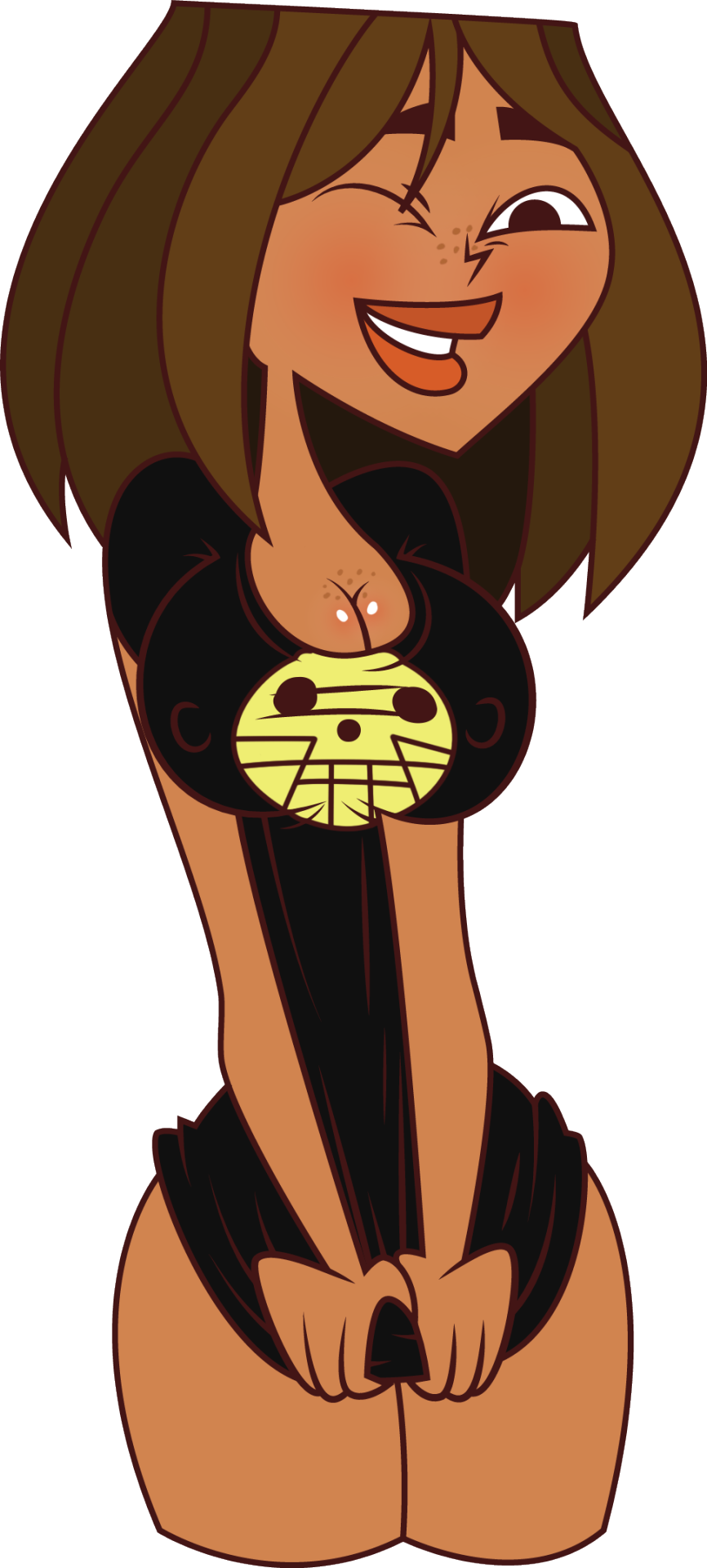 Courtney Tdi Courtney Total Drama Sexy Total Drama - Total Drama Island Courtney Hot (866x1920), Png Download