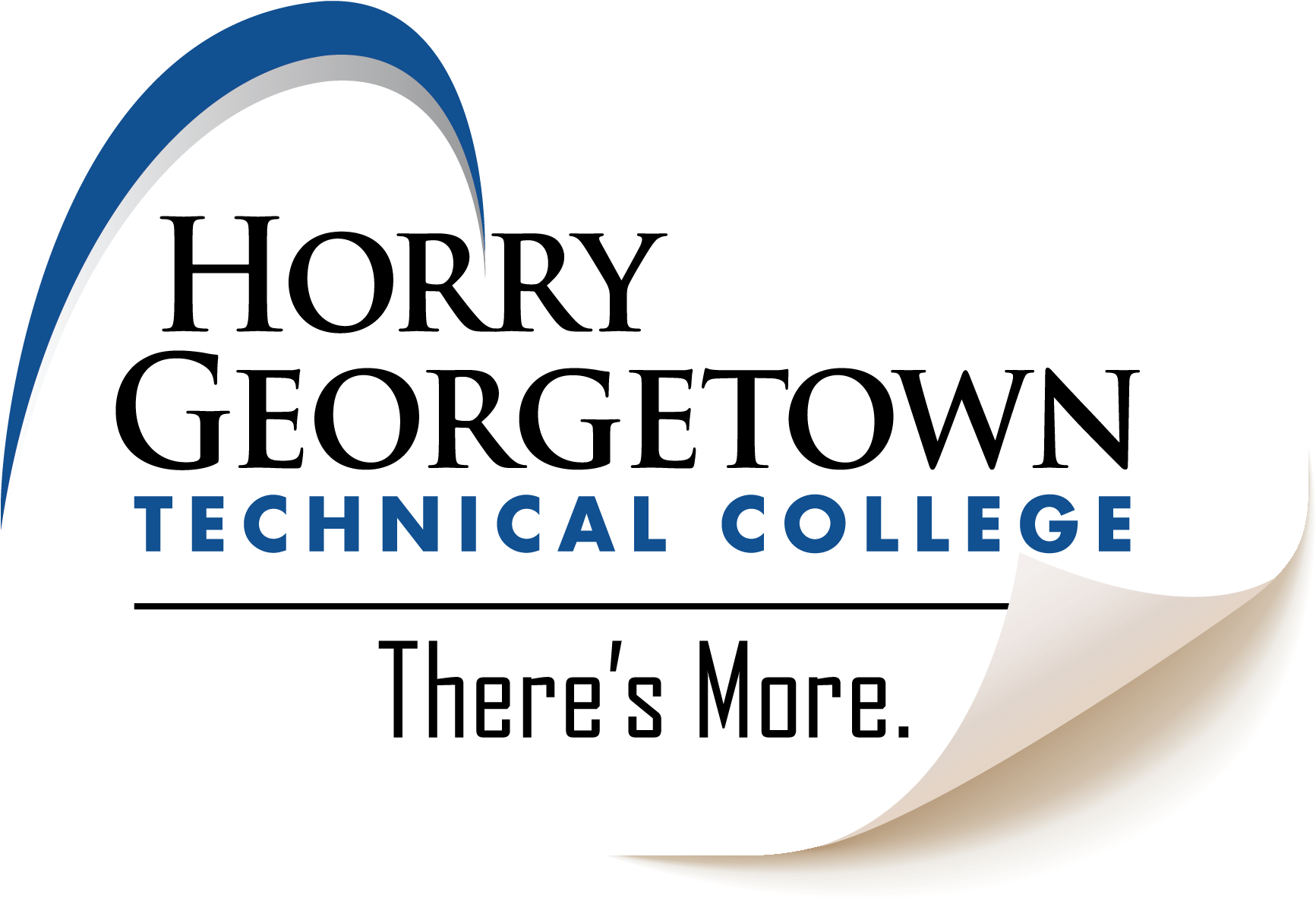 Hgtc Logo Page Curl - Horry-georgetown Technical College (2000x1400), Png Download