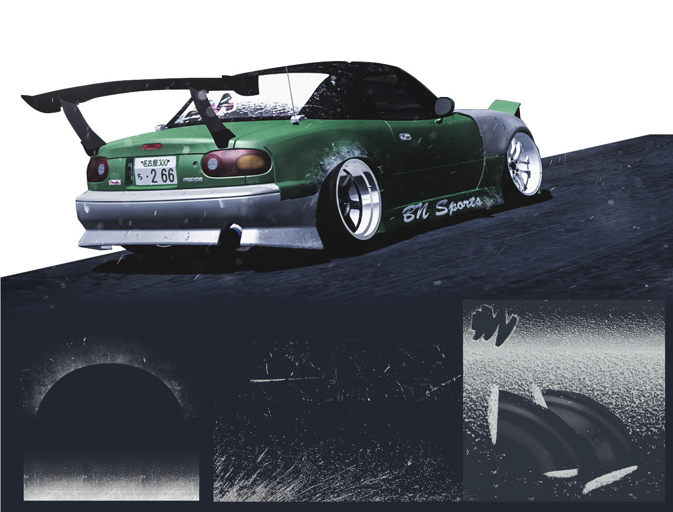 I Use These Texture Often When Making Winter Beater - Coupé (1364x1056), Png Download