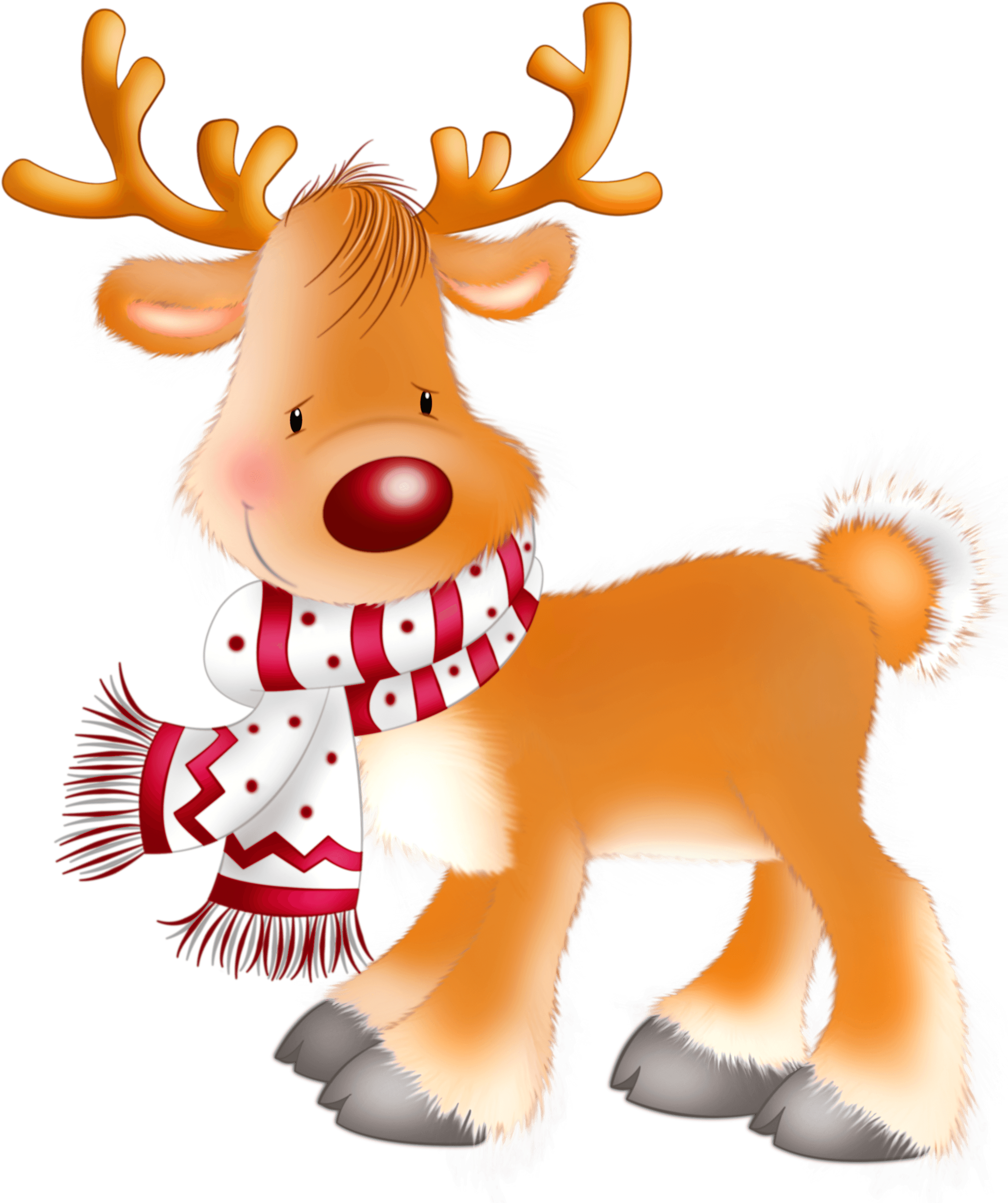 Christmas Clipart Rudolph - Rudolph Clipart (2816x3342), Png Download