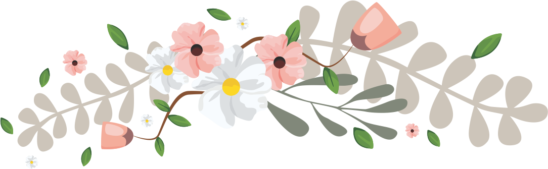 Flores - Rosa Canina (1084x335), Png Download
