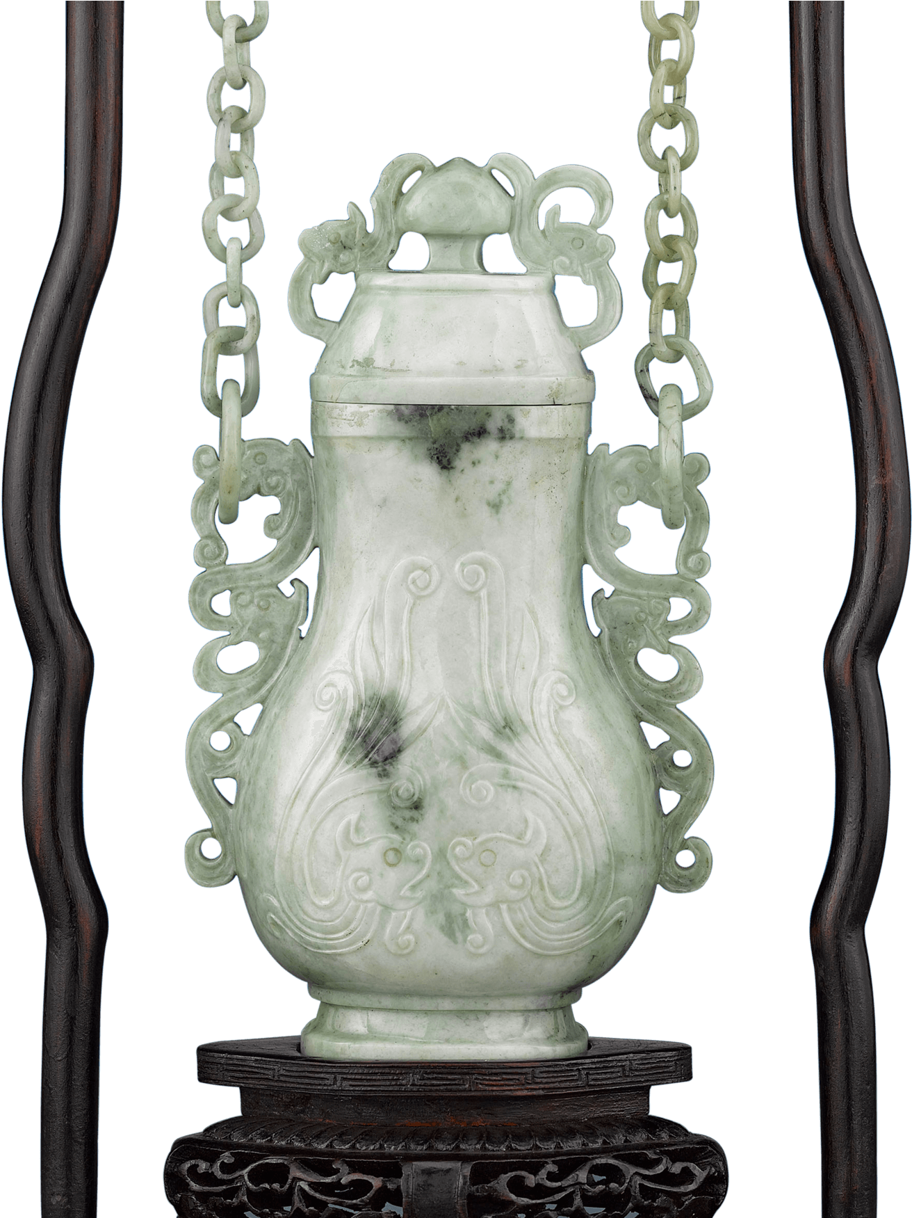 Jade Hanging Vase - Antique (1400x1750), Png Download
