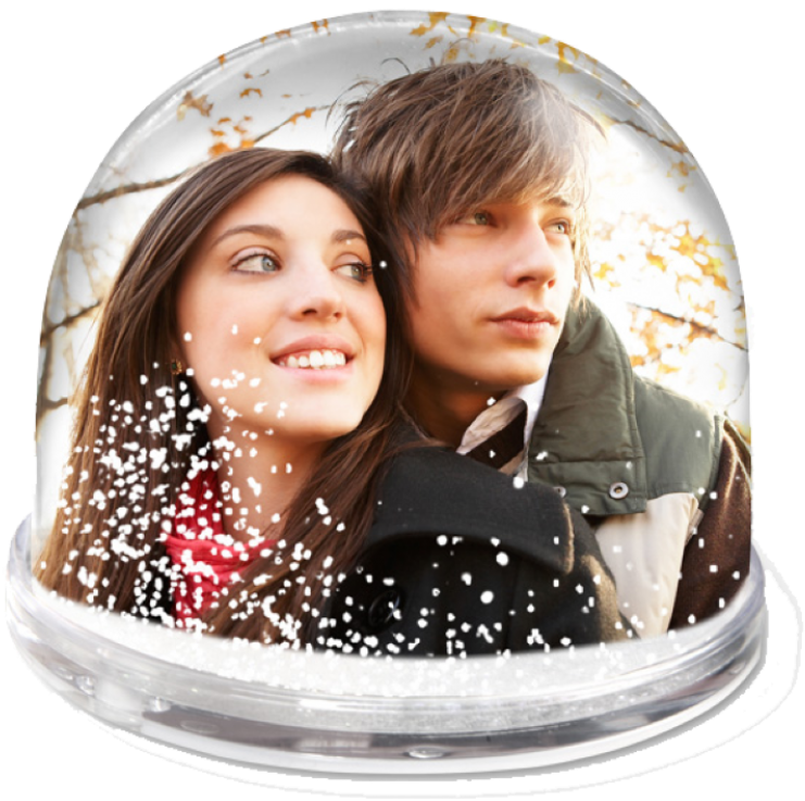Photo Snow Globe - Reflection (800x800), Png Download