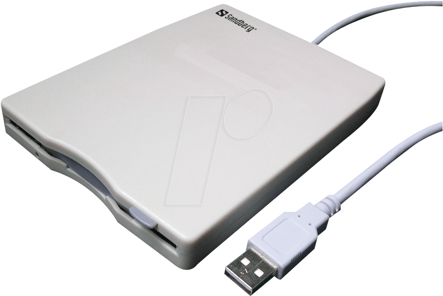 Laufwerk Mit Usb Anschluss, Extern - Usb Diskettenlaufwerk (910x611), Png Download