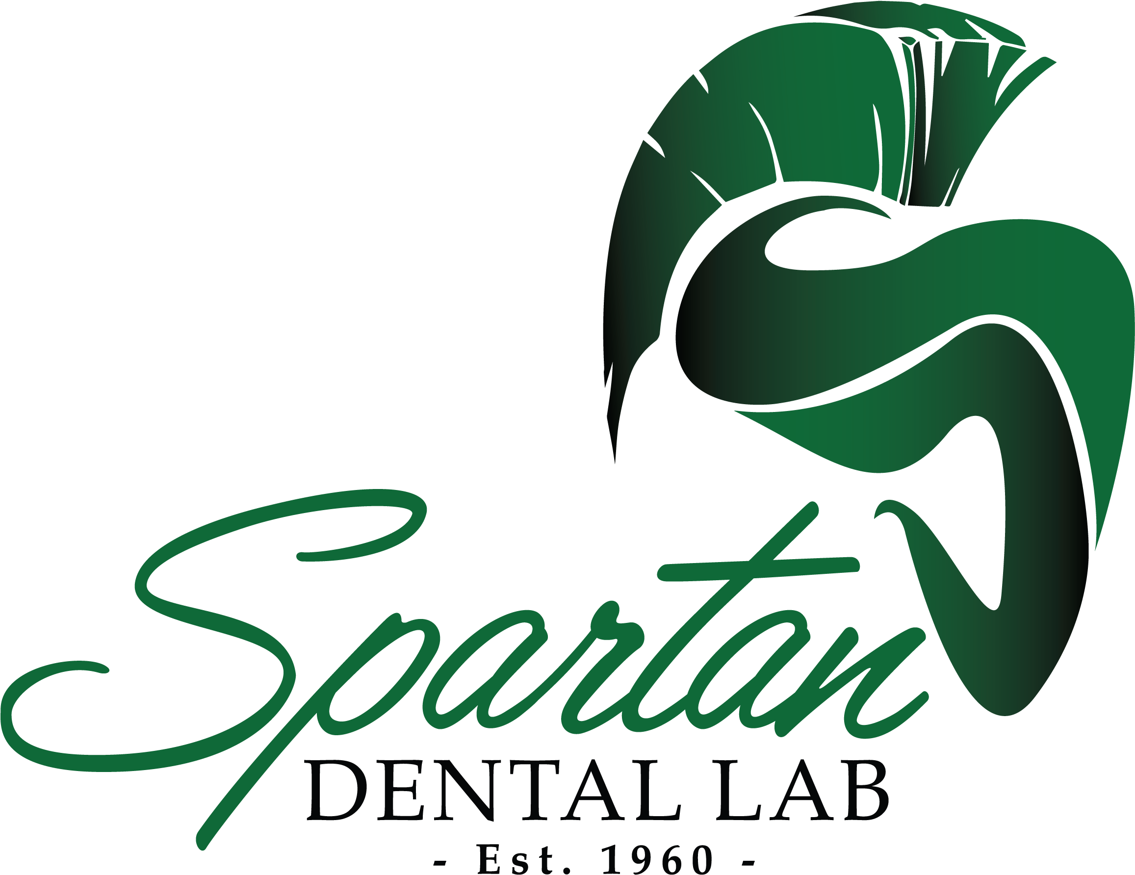 Spartan Dental Lab - Calligraphy (2470x1965), Png Download