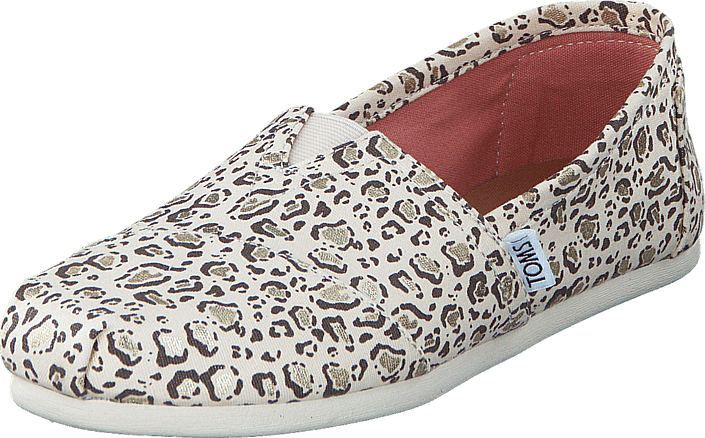 Seasonal Classics Natural Bobcat With Gold Foil - Slip-on Shoe (705x438), Png Download