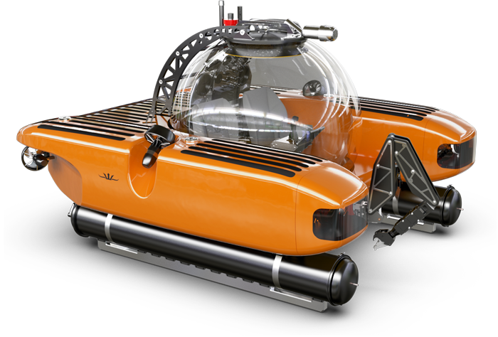 Submarino Dos Personas (700x474), Png Download