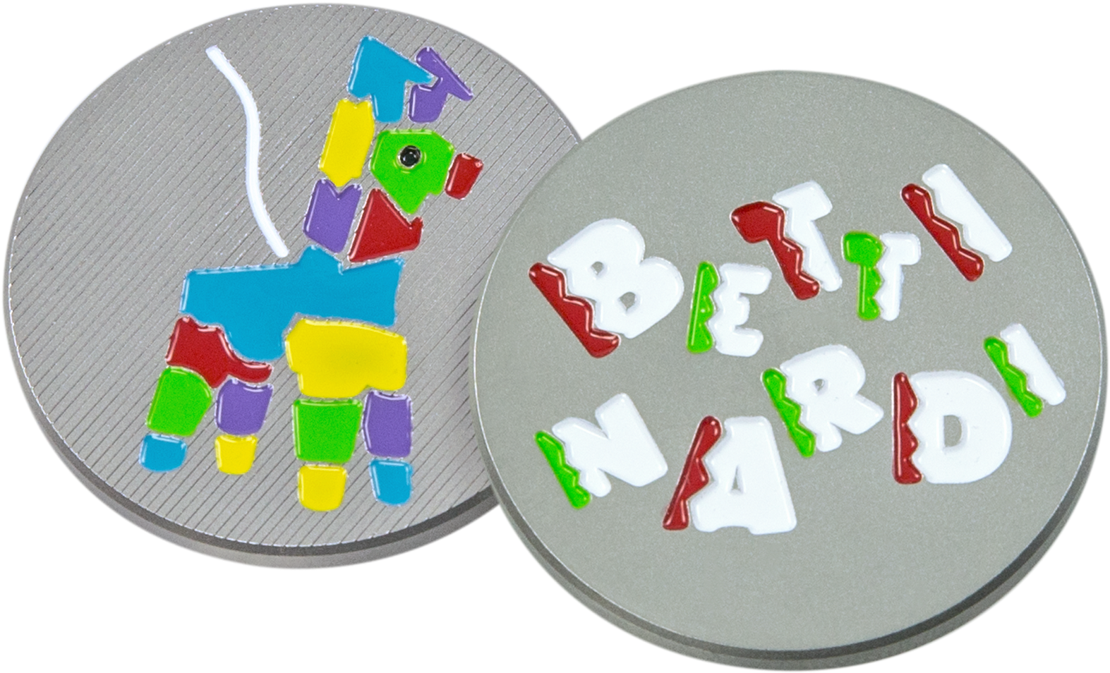 Bettiñata Ball Markers - Circle (2048x2048), Png Download