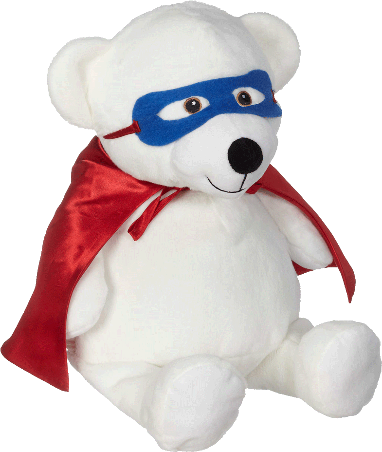 Cape And Mask - Stuffed Toy (1000x1000), Png Download