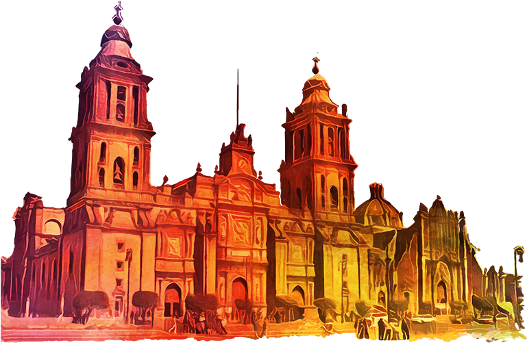 Like The Catedral Metropolitana - Mexico City Metropolitan Cathedral (1000x500), Png Download