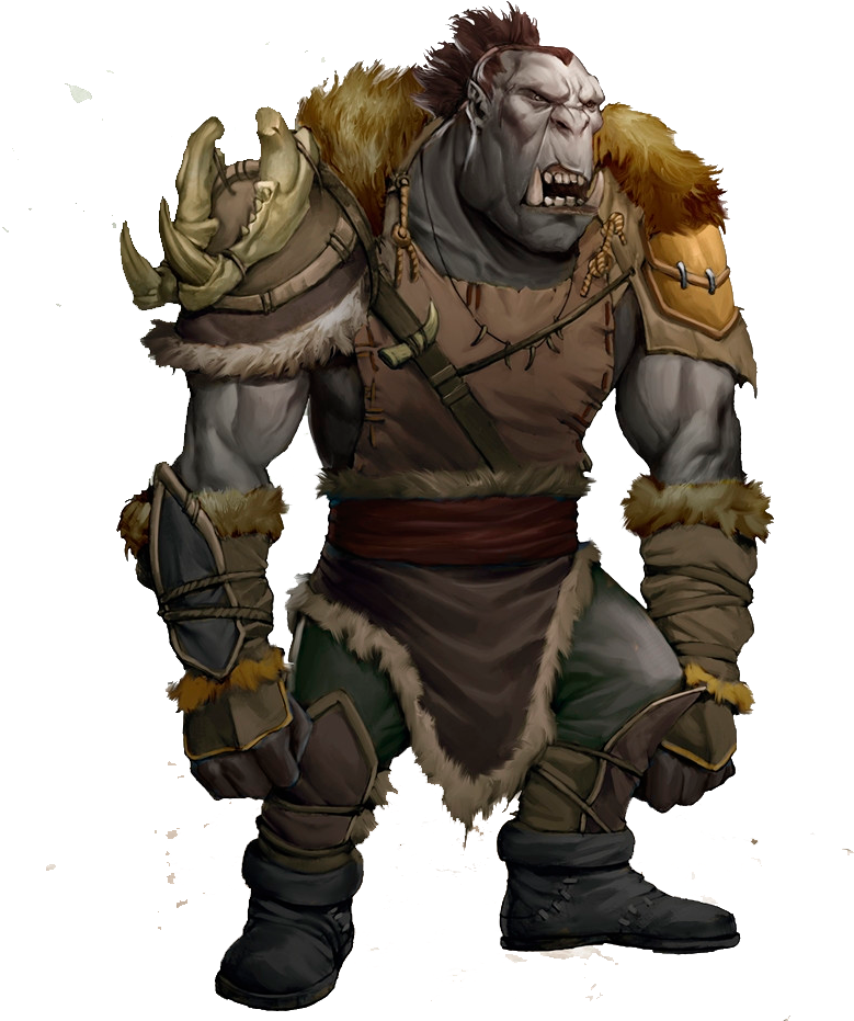 Orc - D&d Orc 5e (814x1000), Png Download