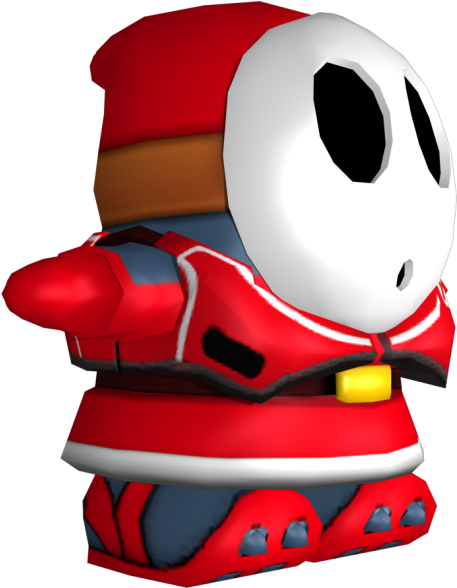 Download Zip Archive - Shy Guy Mario Strikers (750x650), Png Download