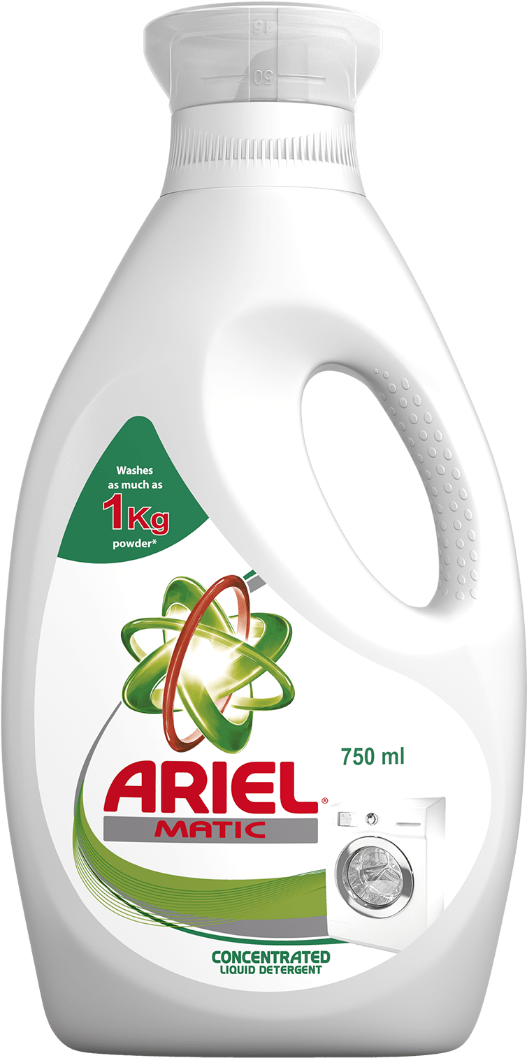 Ariel Matic Liquid Detergent 1 Ltr (1600x1600), Png Download