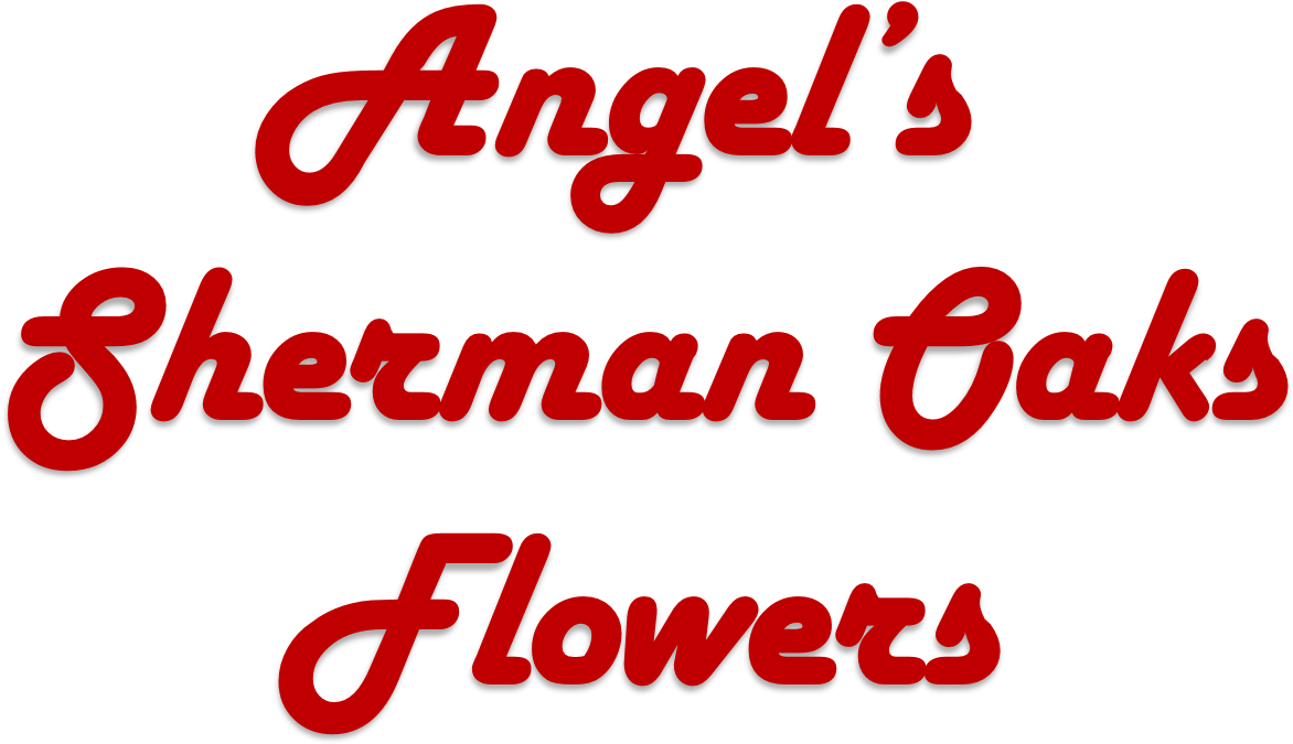 Angel's Sherman Oaks Flowers - Calligraphy (1425x920), Png Download