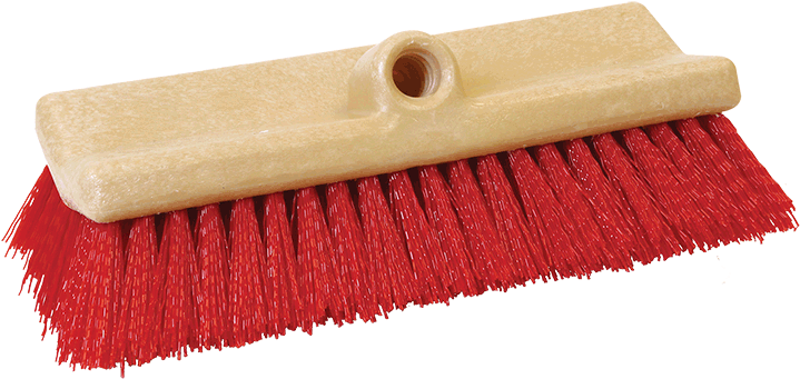 Bi-level Floor Scrub Brush - Scrub Brush With Handle Supreme (800x800), Png Download
