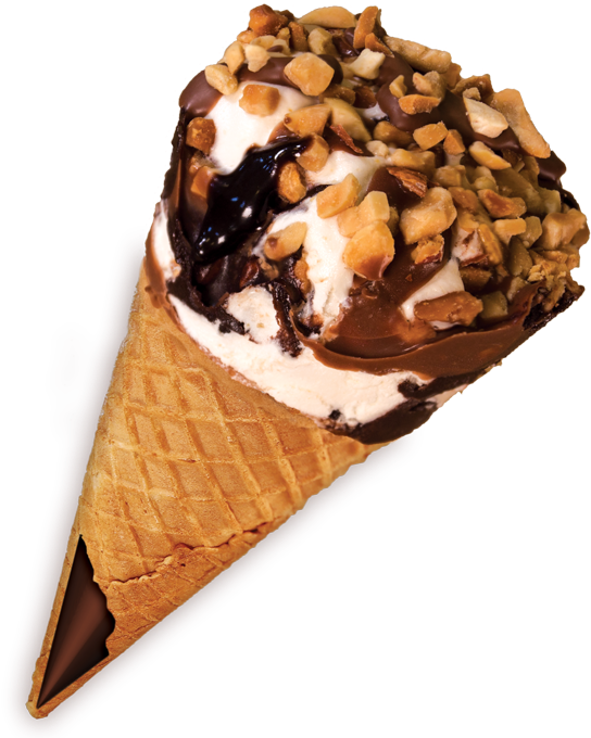 Cone And - Ice Cream Cone (562x700), Png Download