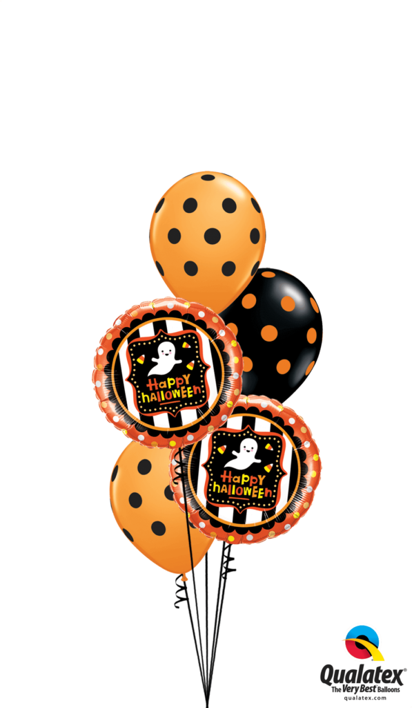 Halloween Balloons Clipart Candy Balloon - Transparent Halloween Balloon Clipart (597x1024), Png Download