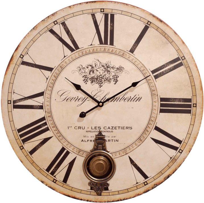 Darin Reloj Vintage De Pared De Mdf - Ajanta Antique Wall Clocks (1024x1024), Png Download