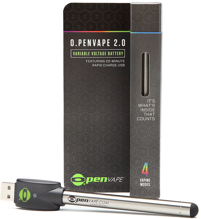 0 Premium Variable Volt Vape-pen Battery Usb Charger - O Pen Battery 2.0 (900x900), Png Download