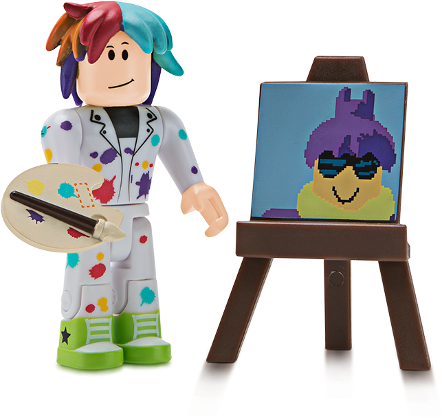 Pixel Artist Roblox Toy (800x800), Png Download