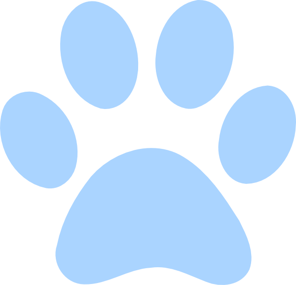 Paw Print Svg Clip Arts 600 X 578 Px (600x578), Png Download
