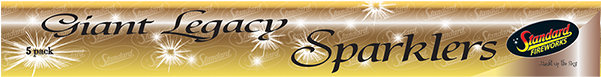 Giant Legacy Sparklers 72 Packs - Calligraphy (600x600), Png Download