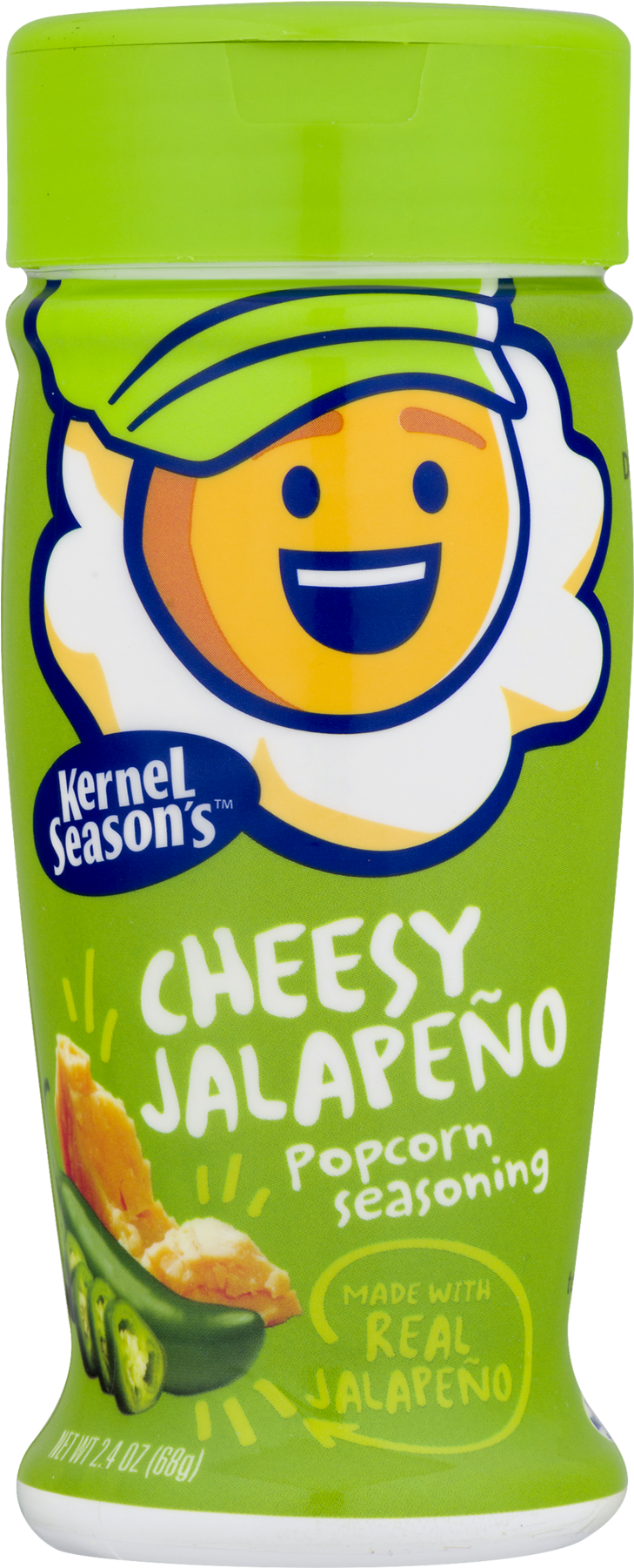 Kernel Season's Cheesy Jalapeno Popcorn Seasoning - Bottle (1800x1800), Png Download