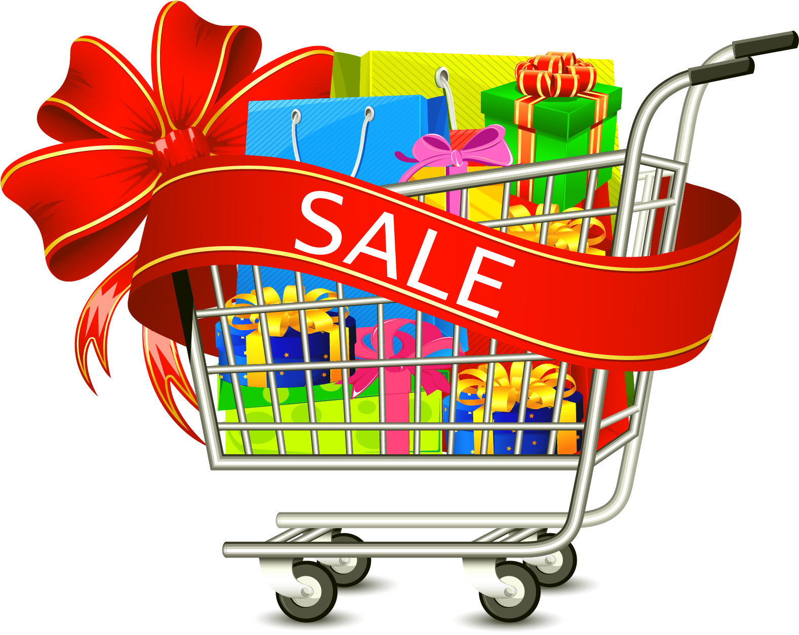 Discount Clipart Shopping Cart - Desenho De Carrinhos De Compras (1850x1644), Png Download