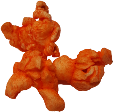 Orange Popcorn Kernel - Animal Figure (576x1024), Png Download
