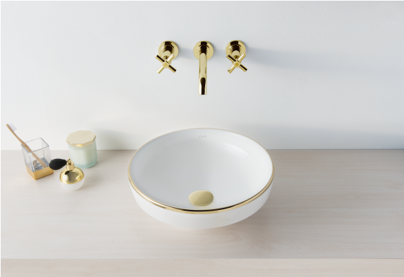 Water Jewels - Vitra Water Jewels Washbasin (980x400), Png Download