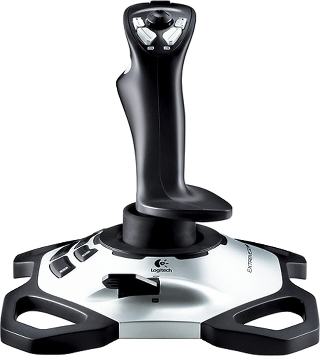 Joystick Png Photo - Logitech Extreme 3d Pro Png (647x720), Png Download