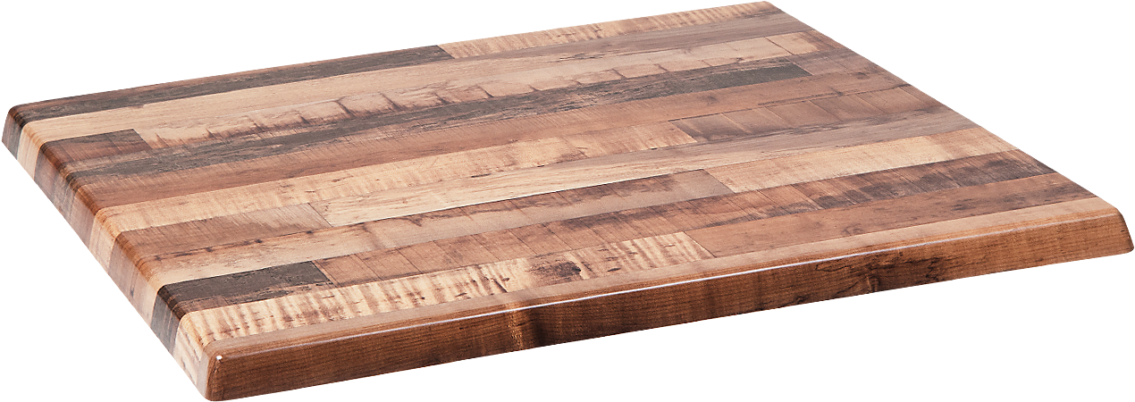 24''x24'' Molded Compression Paneling Table Top, Rustic - Plywood (1300x1300), Png Download