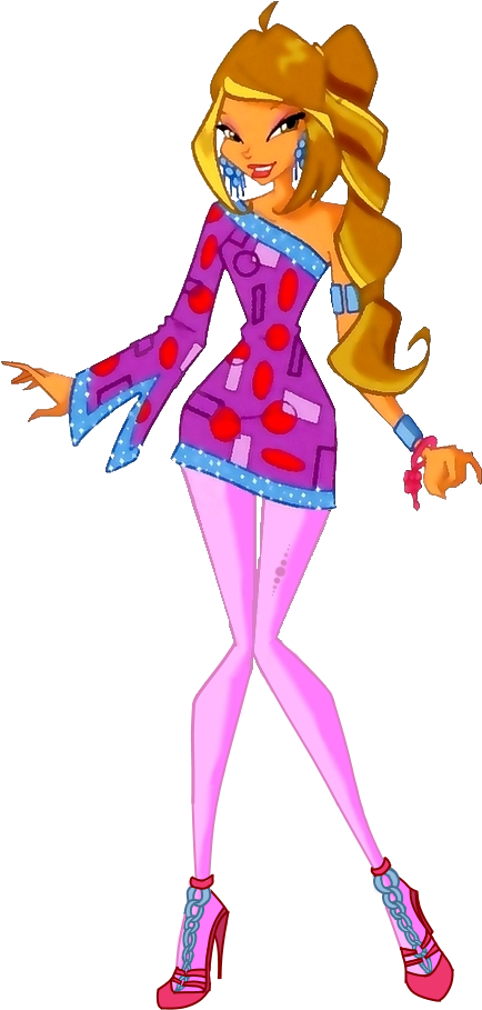 Flora 3 Disco Full - Winx Club Flora And Helia (583x946), Png Download
