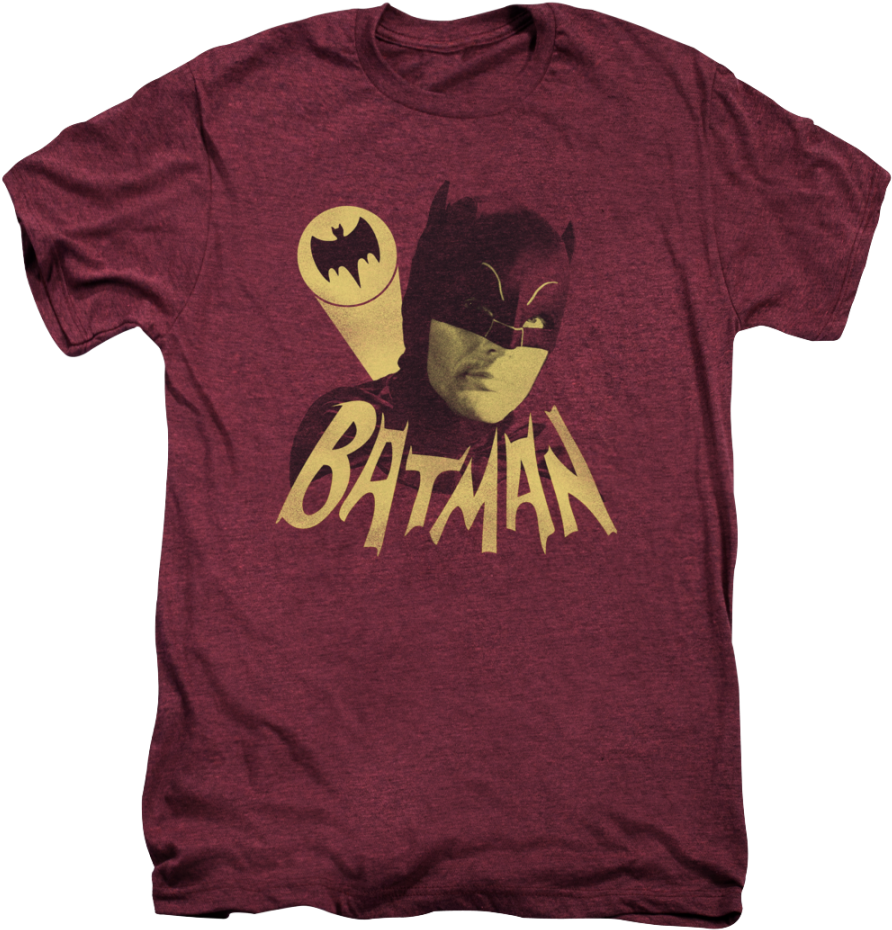 Dorkees - Com - Batman - Bat Signal Premium T-shirt, - Batman (900x1069), Png Download
