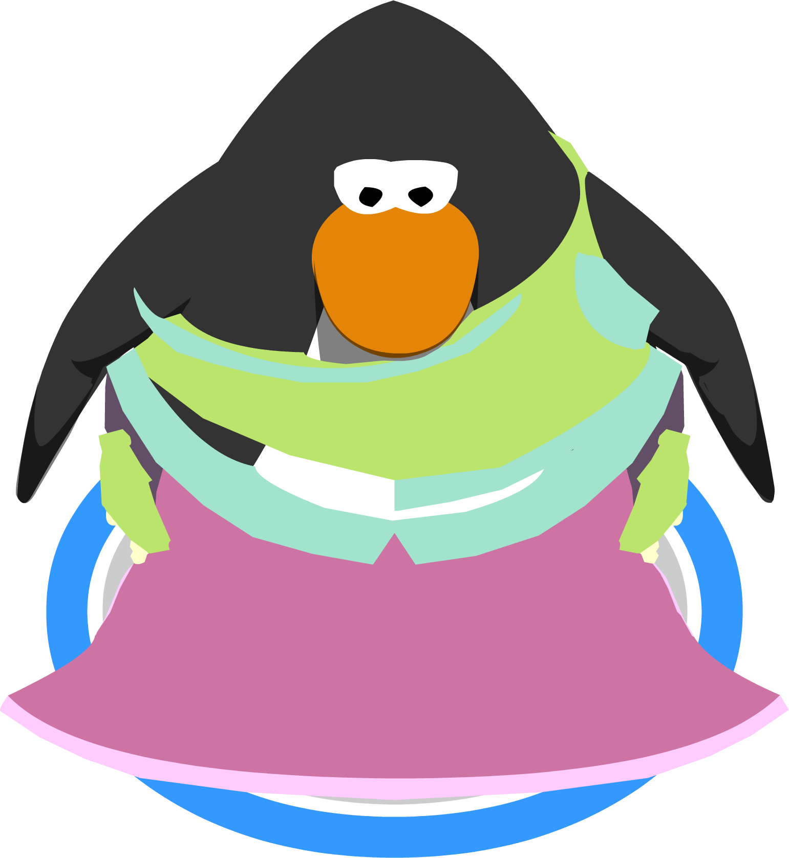 1541 X 1677 2 - Club Penguin Ninja (1541x1677), Png Download