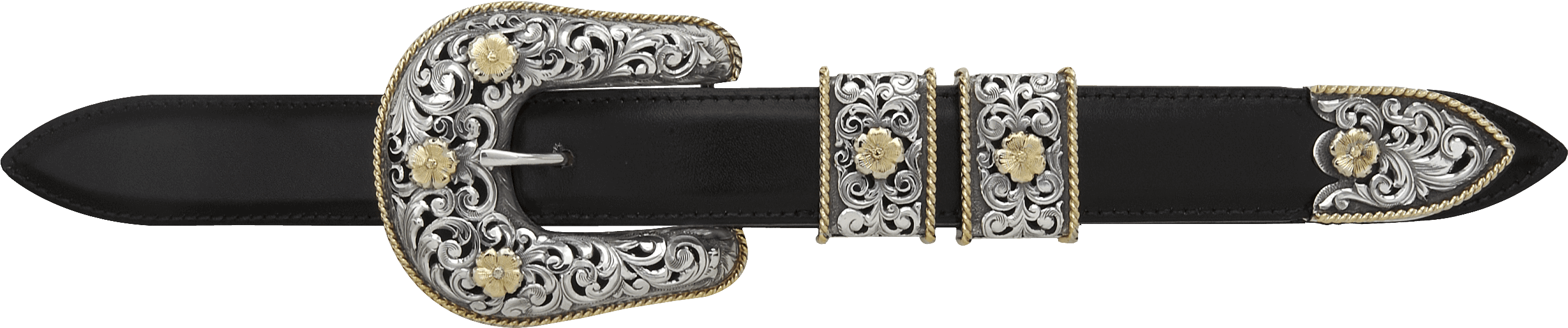 Pecos 1892 1" Buckle- Clint Orms - Belt (3239x868), Png Download