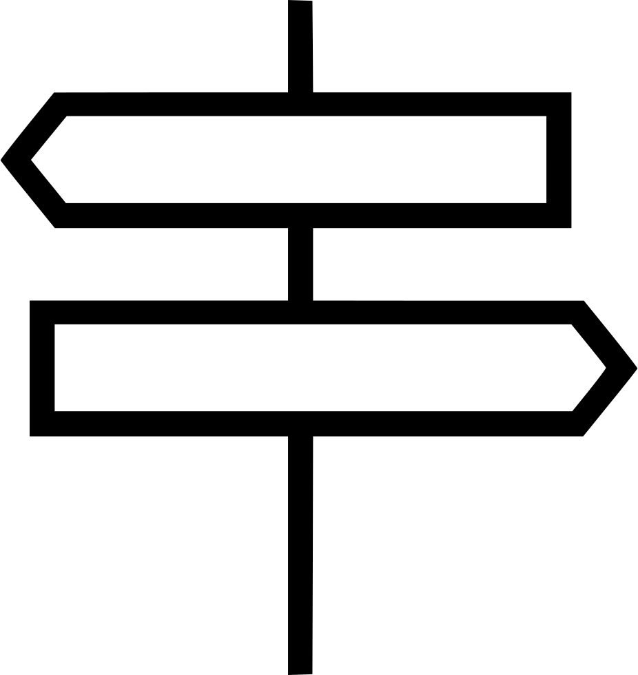 Road Sign Comments - Cross (926x980), Png Download
