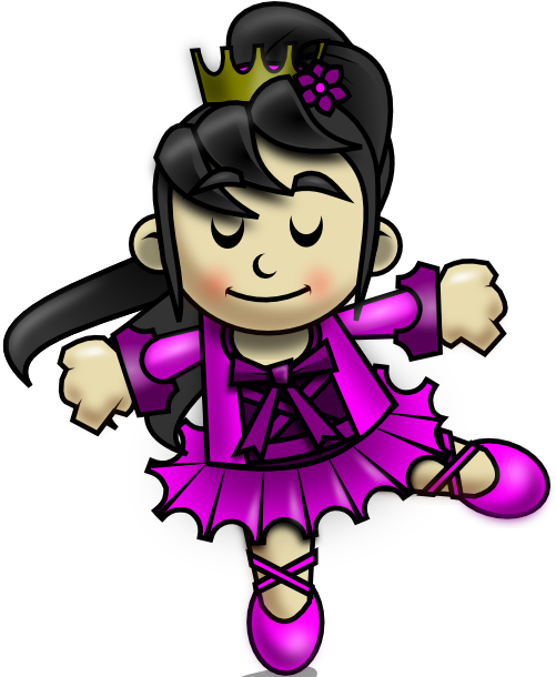 Ballerina Clipart Turkey - Halloween Ballerina Clipart (530x609), Png Download