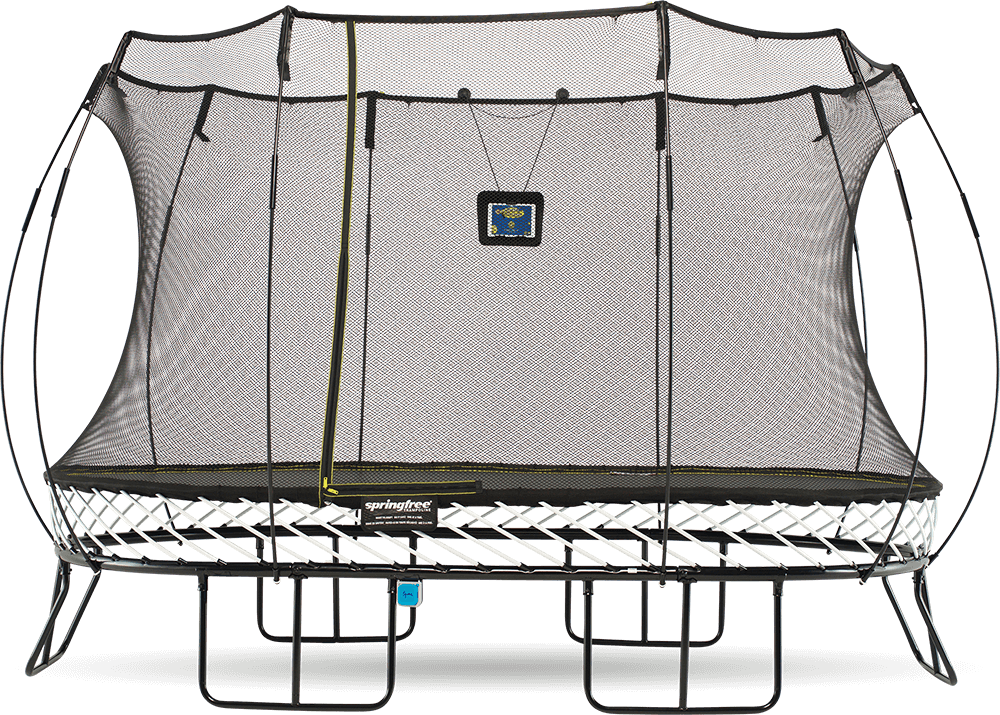 Smart Safety - Trampoline Springfree (1000x715), Png Download