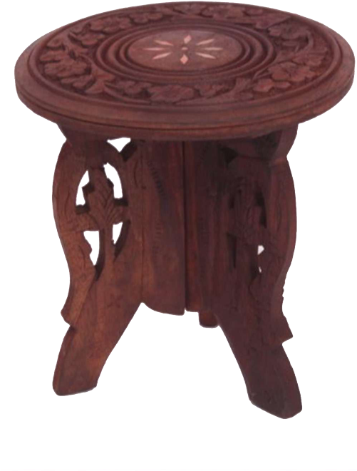 Download Antique Wooden Table End Table Full Size PNG Image PNGkit
