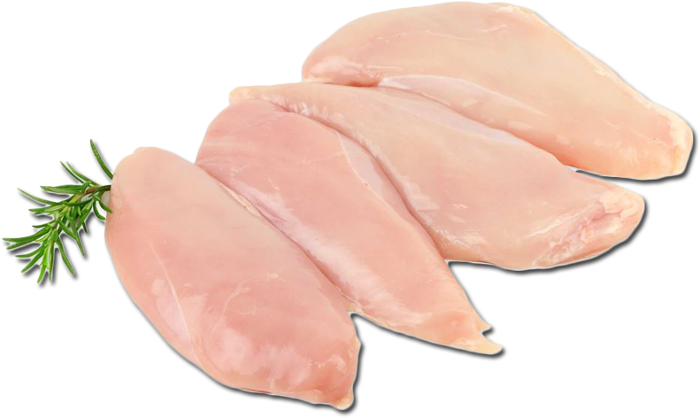 Chicken Breast Fillet - Skinless Chicken Breast Fillets (1000x526), Png Download
