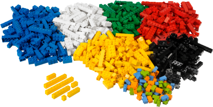 Lego® Brick Set - Brick Lego (800x800), Png Download