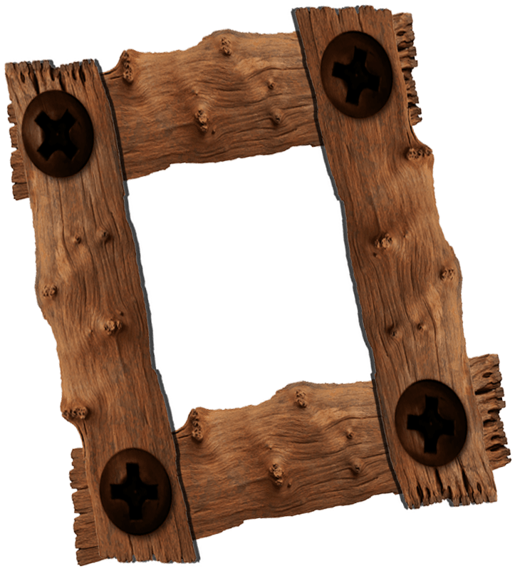 Rustic Wood Frame Transparent - Wood Png Frames (800x900), Png Download