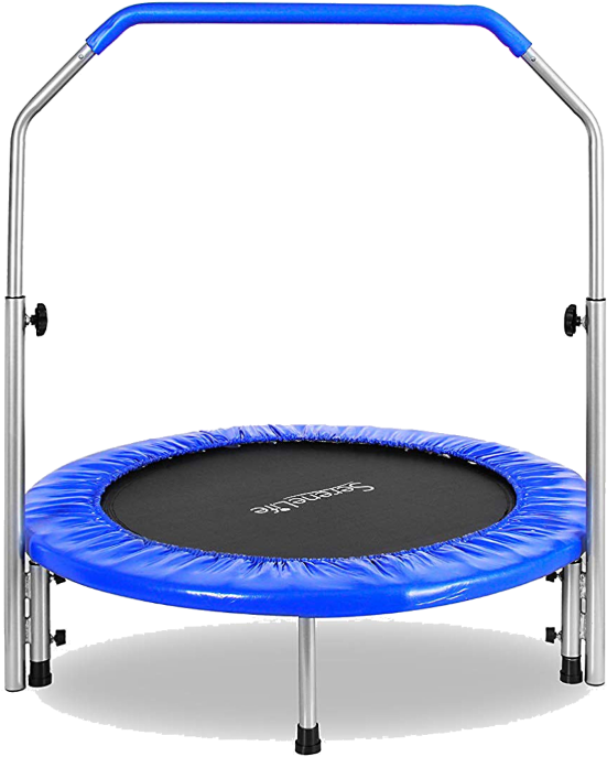 Serenelife Trampoline - Trampolining (568x700), Png Download