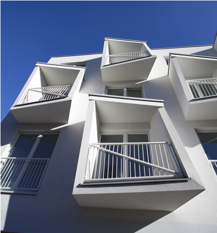 Apartments With Juliet Balconies (809x460), Png Download