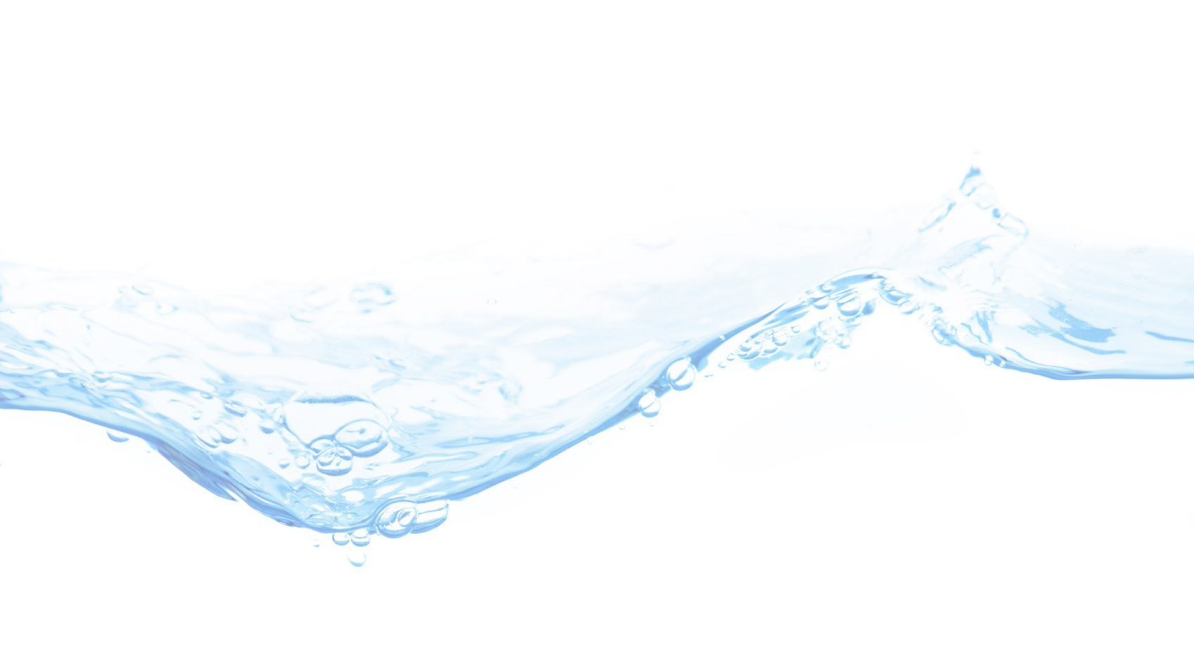Water With No Background (1698x921), Png Download