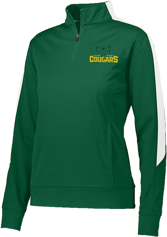 Mary School Women's Medalist 1/4 Zip Pullover - Hoodie (900x900), Png Download