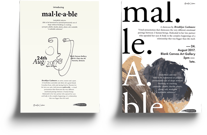Malleable Brooklync Poster Print (1000x779), Png Download